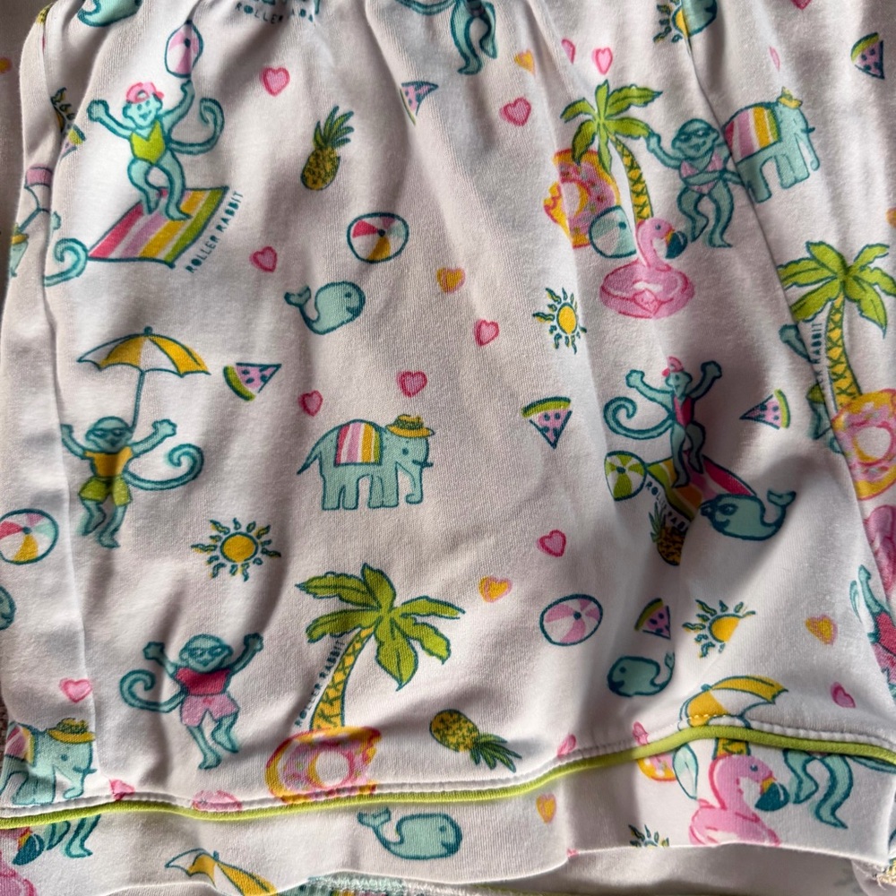 Roller Rabbit Pool Party Polo Pajama Set - Picture 7 of 11